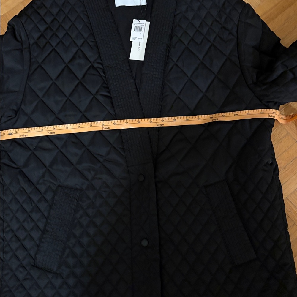 Rebecca Minkoff Black Quilted Women's Jacket - Picture 2 of 11